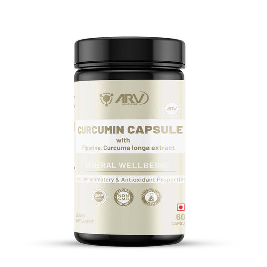ARV  CURCUMINE WITH PIPERINE  (60 CAPS.)