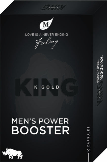 Combo Offer KING K (2 CAPS.)+ KING K GOLD (10 CAPS (SINGLE STRIP))